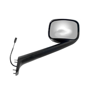 FRCA-1402C-RS32 | Right plastic Black - Hood mirror With Heating / W/O Electrical, Cascadia, 2018+
