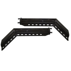 IHC-004AS51 | Hanger Pair with Spring loaded Steel Black 2 1/2