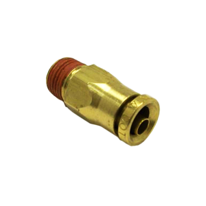 TR14SF18 | Push in Brass Air Male Fitting Straight 1/4